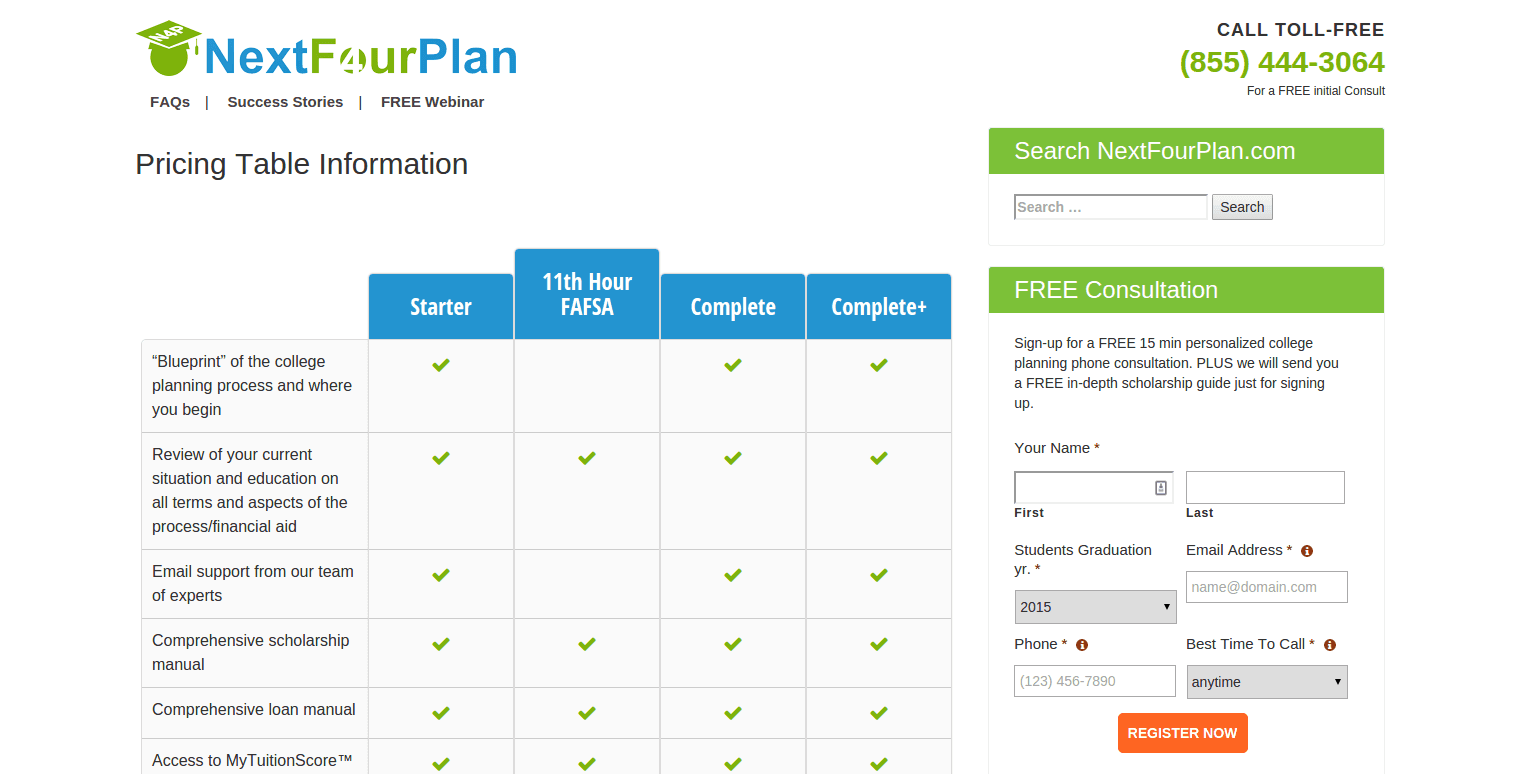 NextFourPlan_Pricing