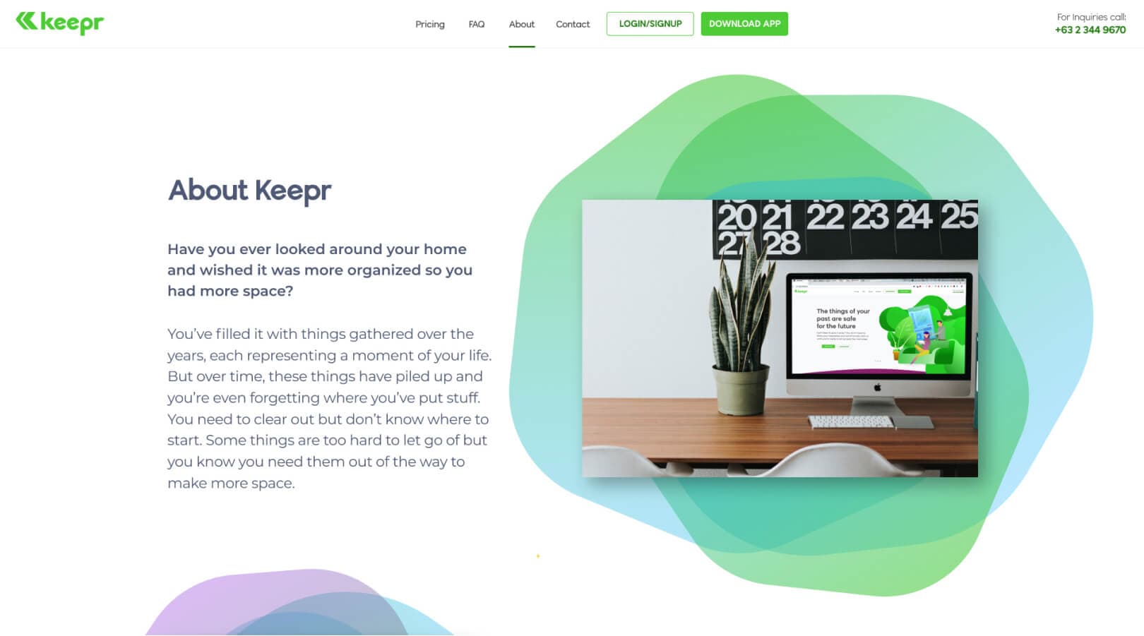 Keepr Website