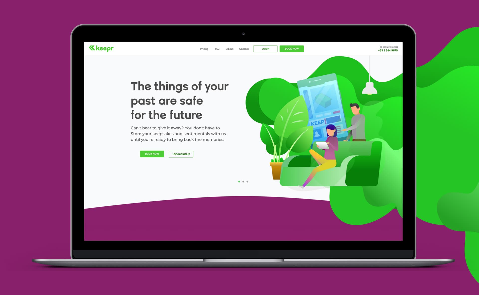Keepr Website